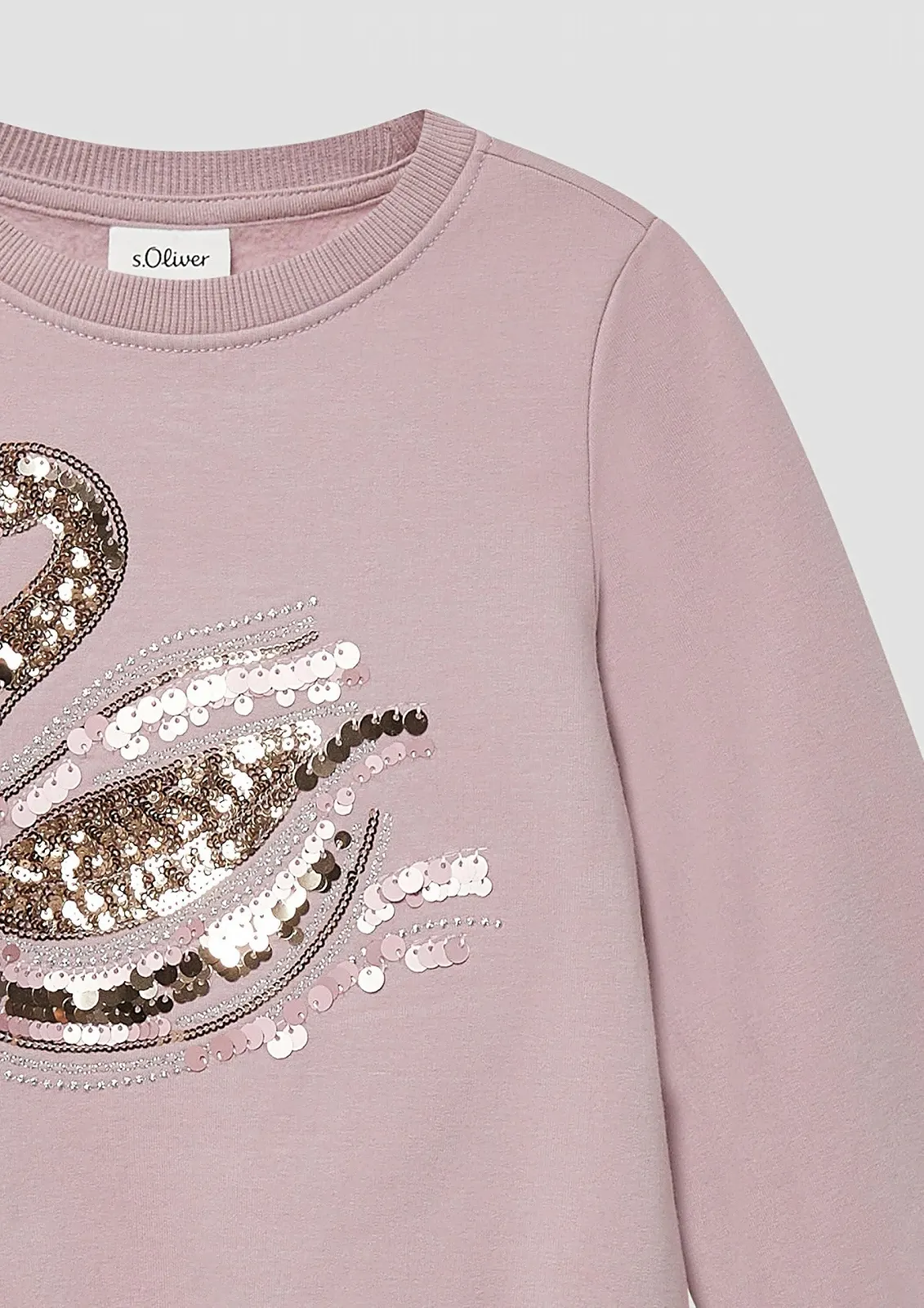Толстовка s.Oliver Junior для девочек с пайетками, фото №4