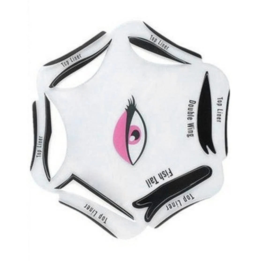 Трафарет для підводки очей 6 в 1, фото №7