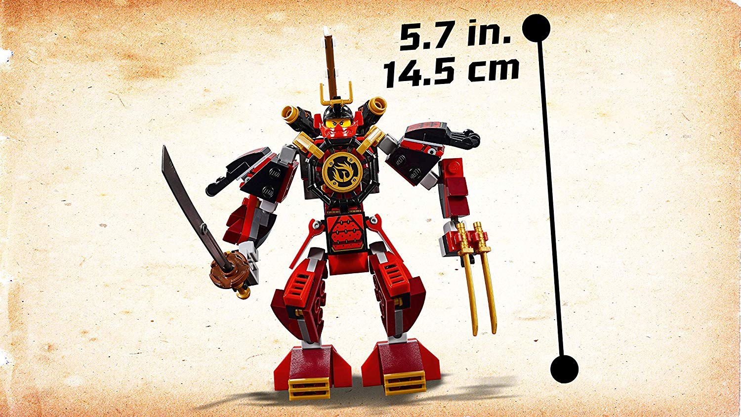 Конструктор LEGO NINJAGO 70665 Робот Самурай, фото №6 Конструктор LEGO NINJAGO 70665 Робот Самурай, фото №6