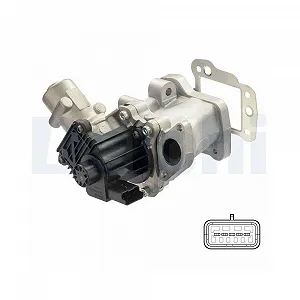 Клапан EGR DELPHI EG10437-12B1 для CITROËN FIAT FORD LANCIA PEUGEOT LAND ROVER - Фото 1