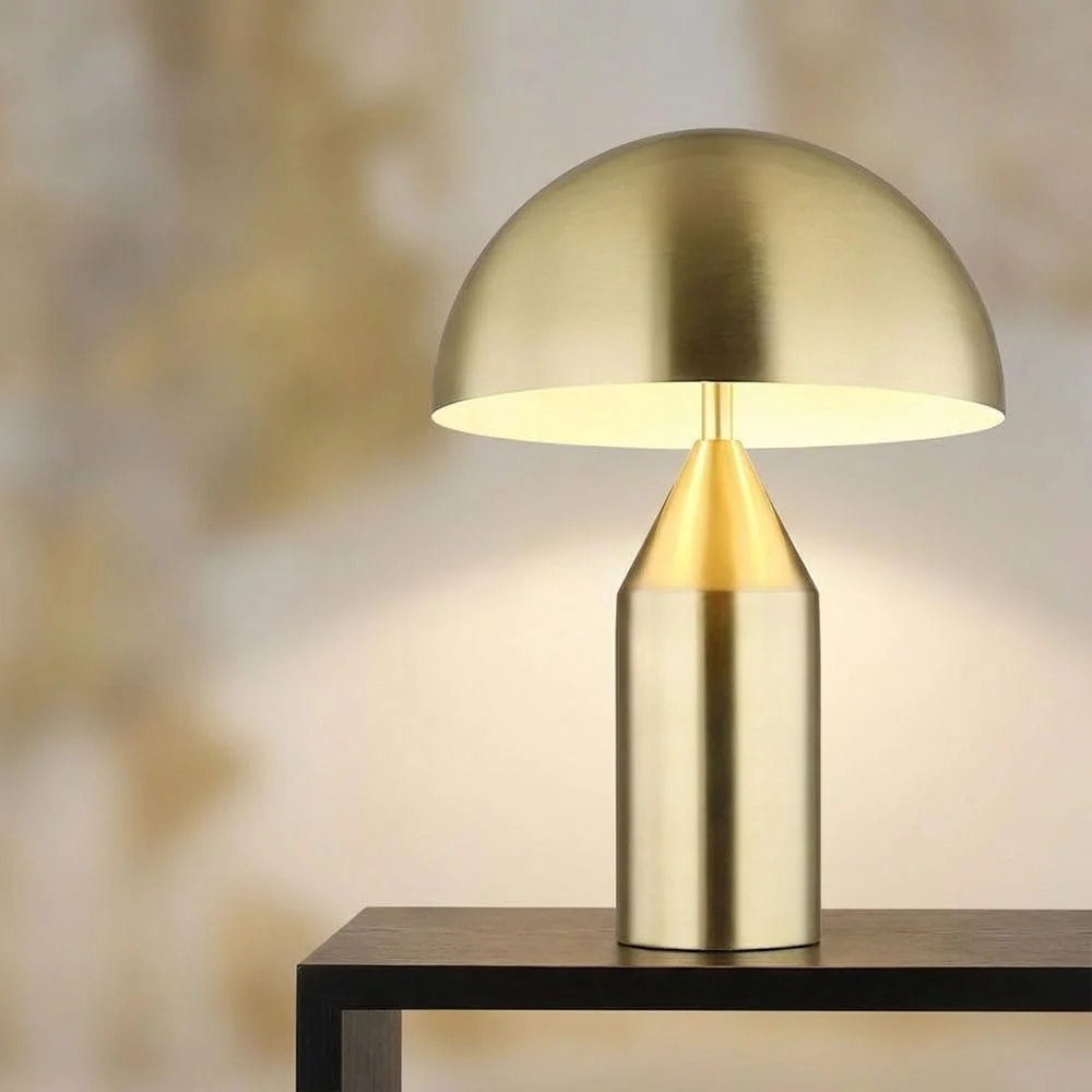 Настольная лампа 2-ламповая 9 Вт 810 лм 28 x 39 см латунь зеленая, фото №2