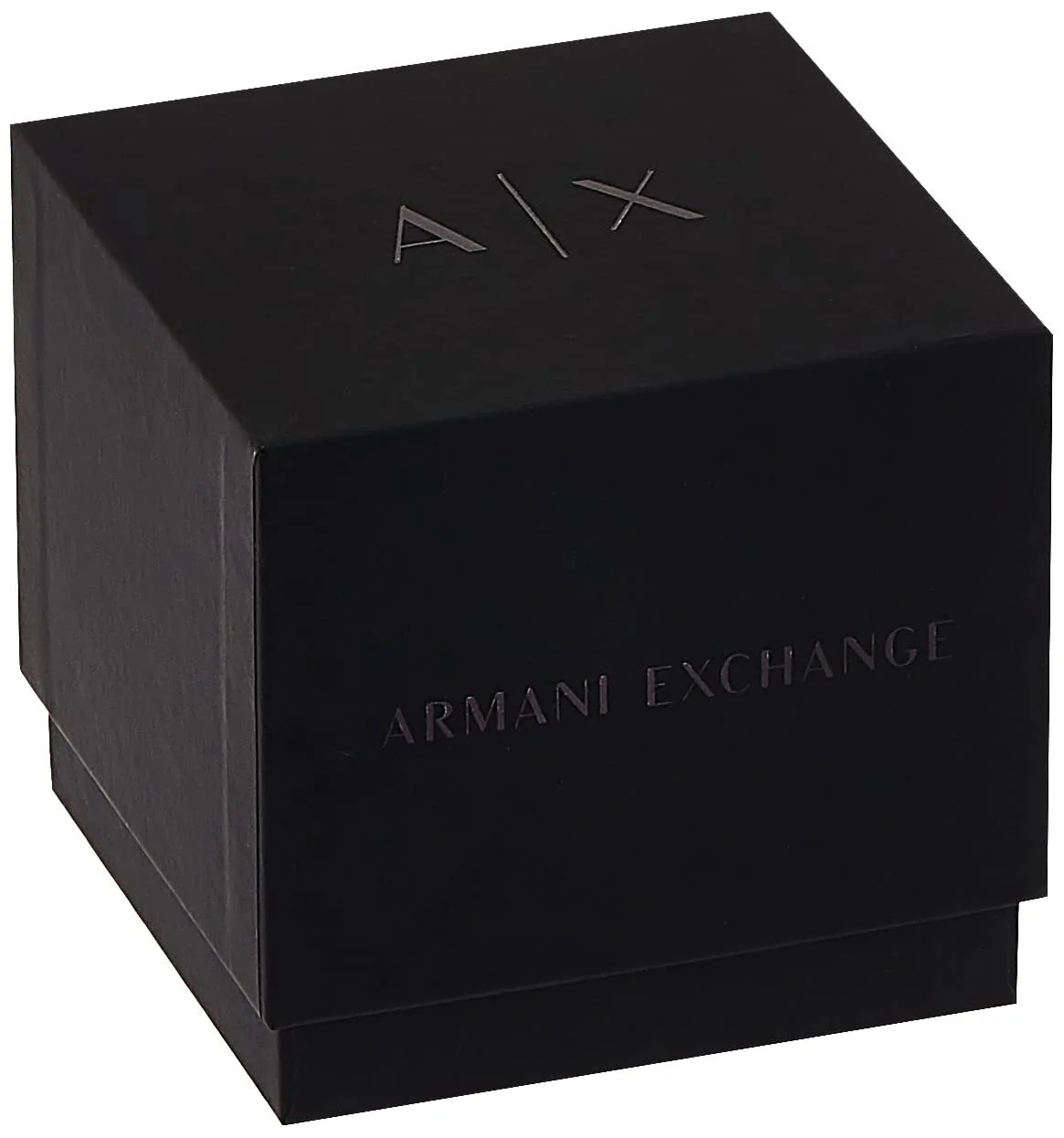 Часы Armani Exchange Мужские Кварцевый 42 мм Черный корпус из нержавеющей стали Кожаный ремешок AX2745 Серебристый, AX2745, фото №4 Часы Armani Exchange Мужские Кварцевый 42 мм Черный корпус из нержавеющей стали Кожаный ремешок AX2745 Серебристый, AX2745, фото №4