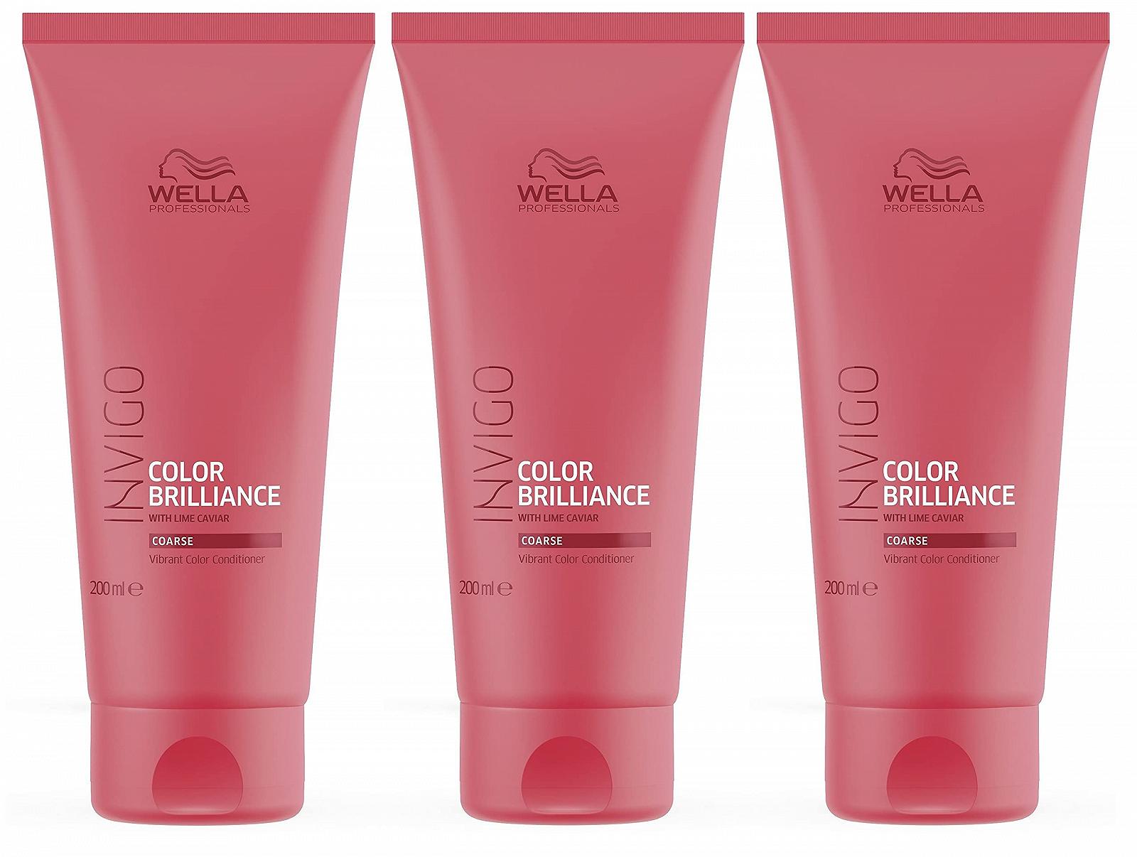Кондиціонер WELLA Invigo Color Brilliance для сильного волосся 200 мл = 400 мл кожен, фото №1