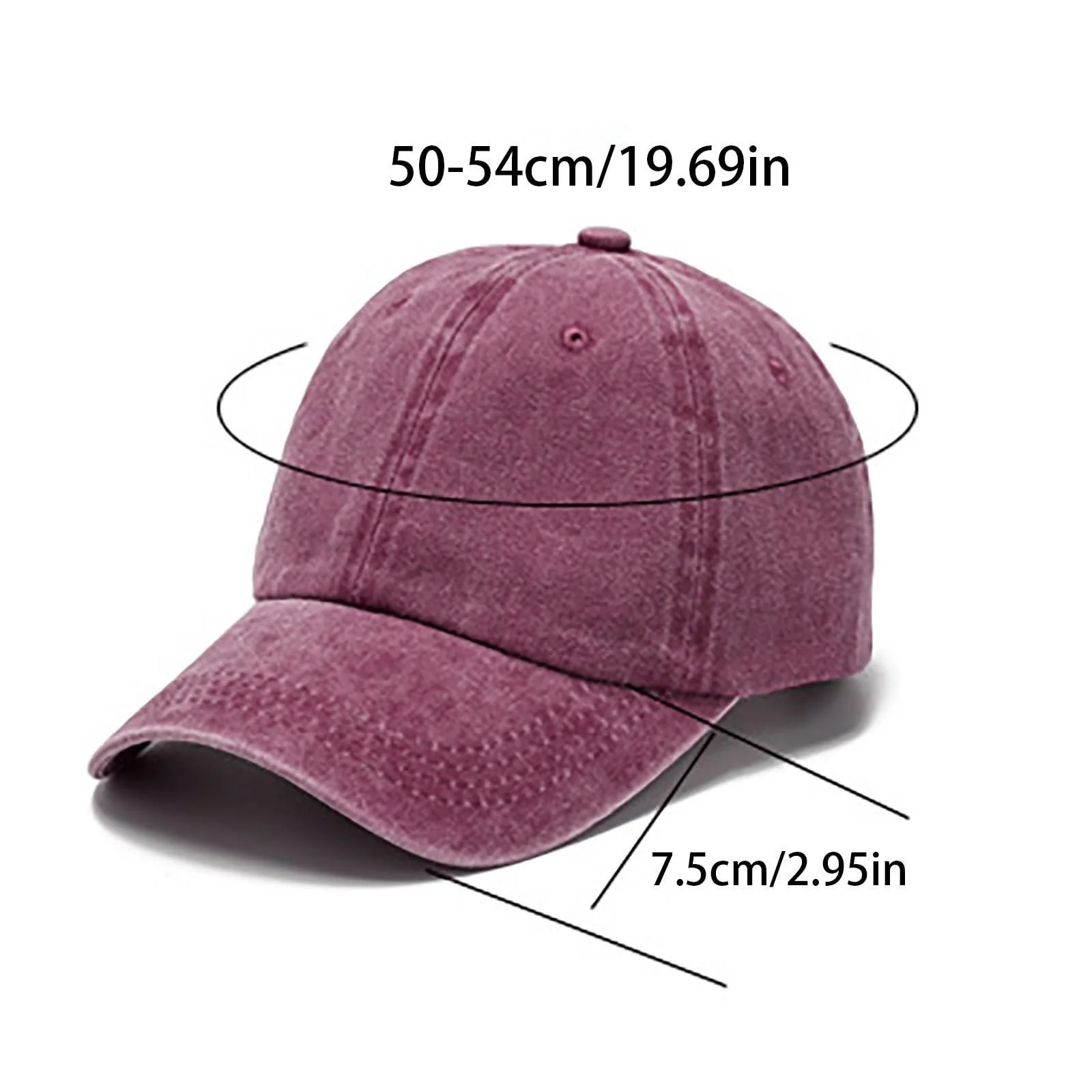 Бейсболка классическая регулируемая джинсовая Snapback, фото №3