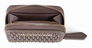 Кошелек VALENTINO Frequency Re Zip Around Taupe, taupe synthetic.ua - Фото 1