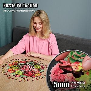 Дерев'яний пазл LEOGOR Succulent Spectrum 350 елементів 40 x 39 см ціна на synthetic.ua - Фото 1 Дерев'яний пазл LEOGOR Succulent Spectrum 350 елементів 40 x 39 см synthetic.ua - Фото 1