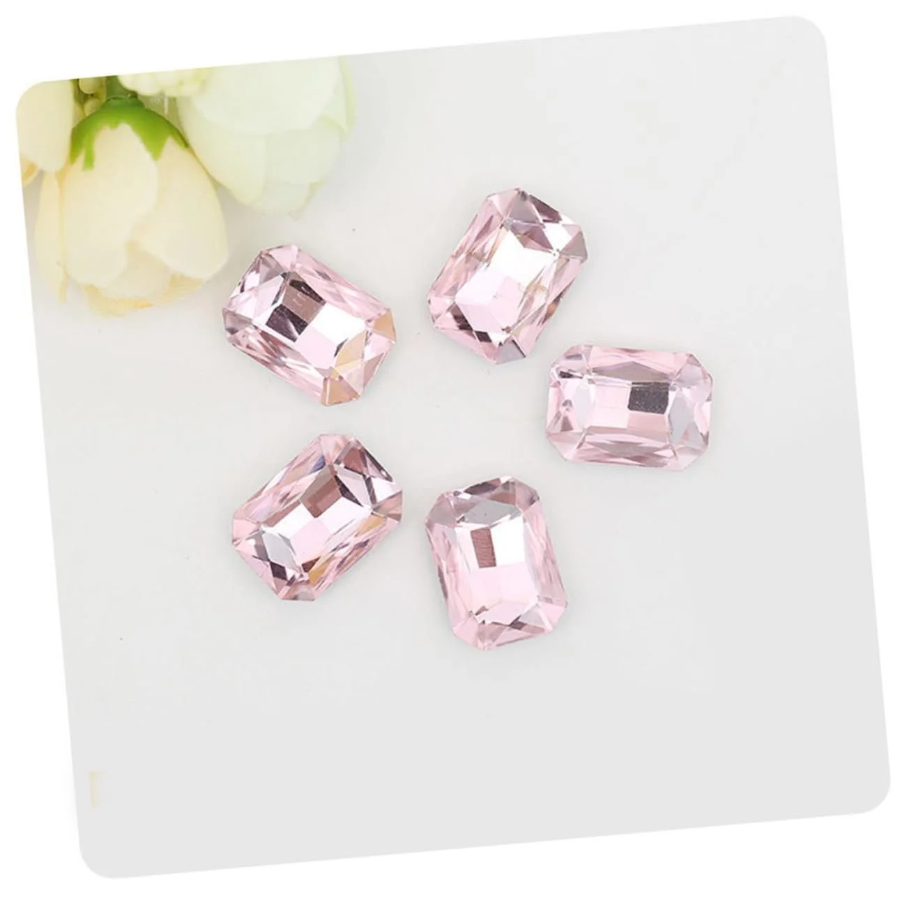 Набір Стразів Octagonal Різнокольоровий, 50 шт, фото №4