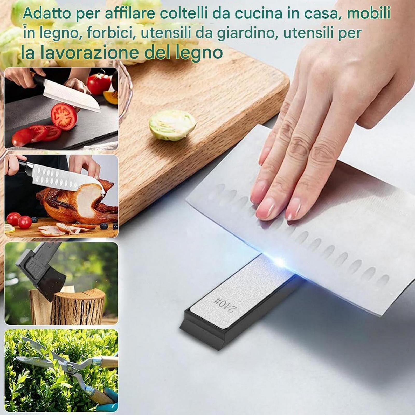 Точильный камень для ножей в форме ручки профессиональный многофункциональный шлифовальный полоски, фото №3