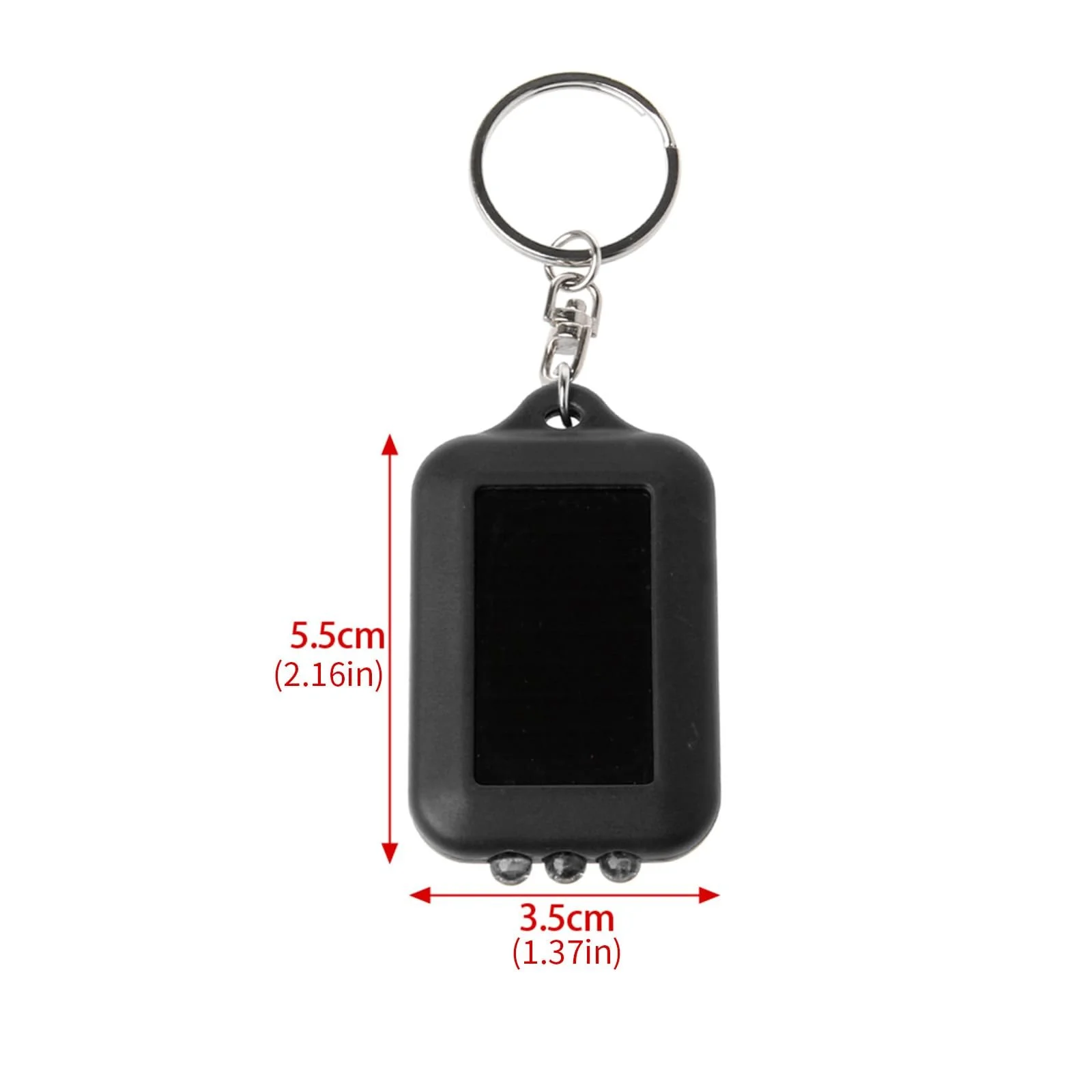 Брелок-ліхтарик Solar Energy Маленький Практичний Тримач для ключів Пластикова конструкція, фото №9