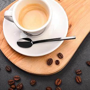 Ложки для еспресо GRÄWE Lisbon / 6 шт. / Чорні synthetic.ua - Фото 1