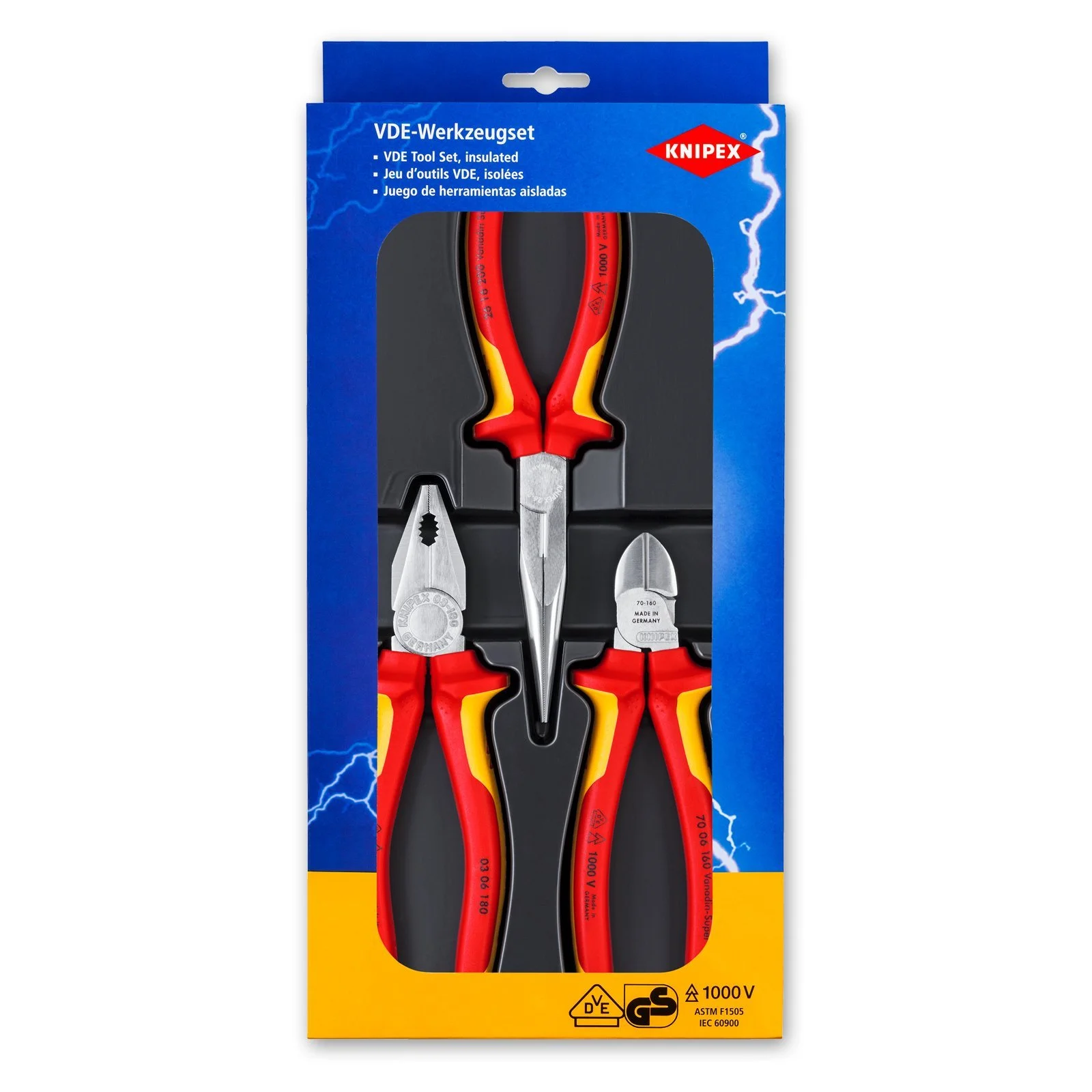 Плоскогубцы Knipex 00 20 12, фото №2