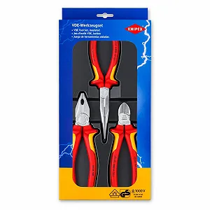 Плоскогубцы Knipex 00 20 12 synthetic.ua - Фото 1