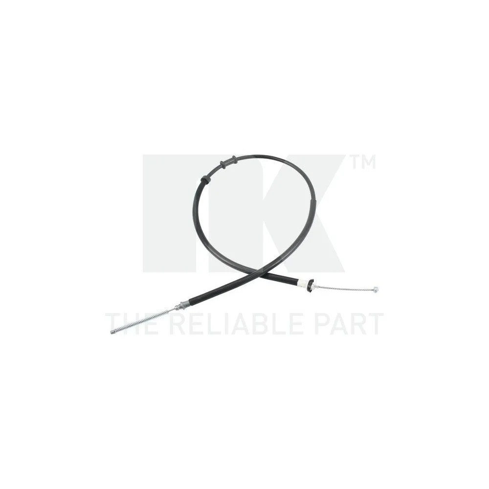 Трос стоянкового гальма NK 9023180 для FIAT, правий, фото №1