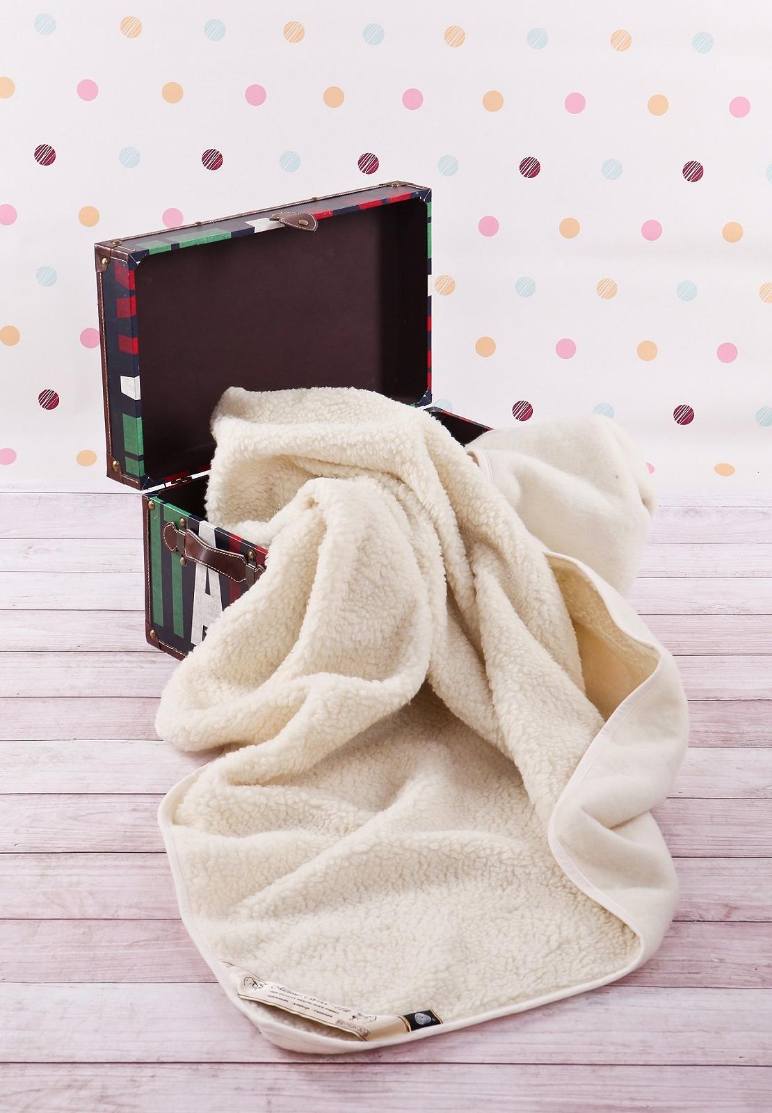 Покривало з вовни мериноса Ecru 200 x 200 см, 100% вовна мериноса, фото №1 Покривало з вовни мериноса Ecru 200 x 200 см, 100% вовна мериноса, фото №1