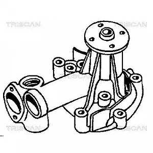 Водяний насос охолодження двигуна TRISCAN 8600 42001 для MITSUBISHI HYUNDAI synthetic.ua - Фото 1