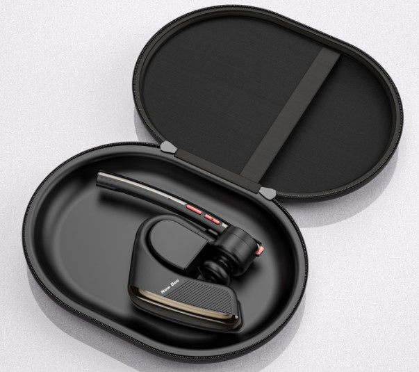 Bluetooth гарнітура Bee M50 чорний голосовий контроль stand-by 1440 годин, фото №3