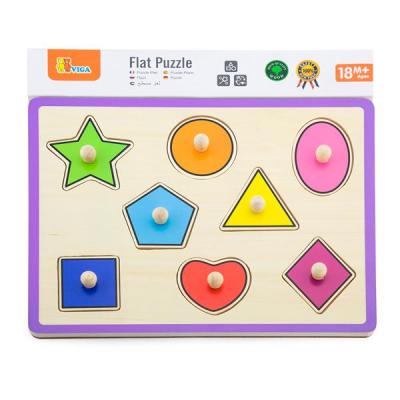 Развивающая игрушка Viga Toys Рамка-вкладыш Формы 50015, фото №2