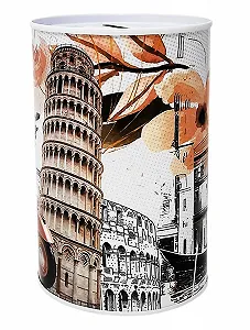 Скарбничка Italian Design Пам'ятки Металева Нерозбірна 13 x 8 см synthetic.ua - Фото 1