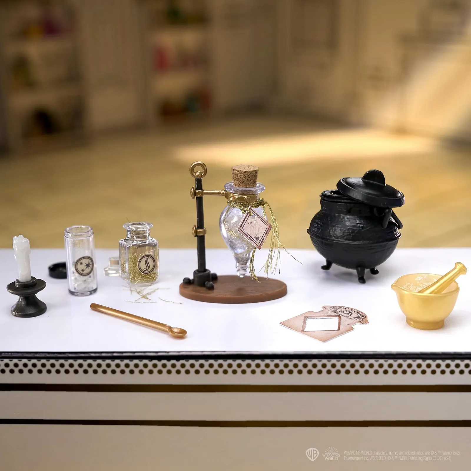 Будівельний набір MGA's Miniverse 594512-EUC Make It Mini Potions Harry Potter, багатокольоровий, фото №6 Будівельний набір MGA's Miniverse 594512-EUC Make It Mini Potions Harry Potter, багатокольоровий, фото №6