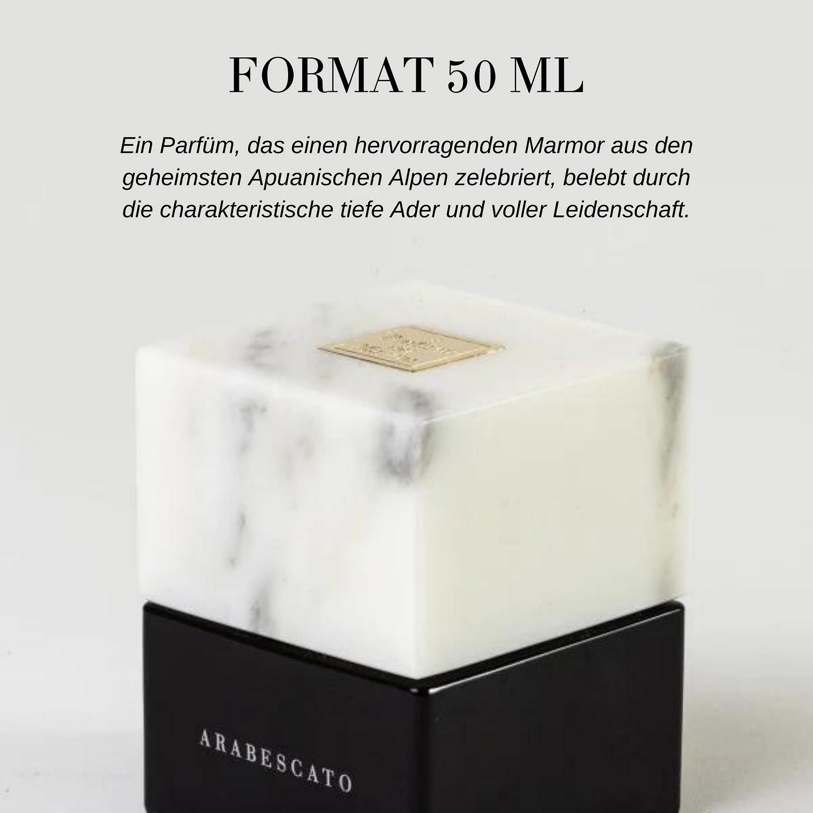 Парфум I Profumi del Marmo® Arabescato Скляна пляшка з мармуровою кришкою Ноти вишні, маршмелоу та пачулі (30 мл), фото №3