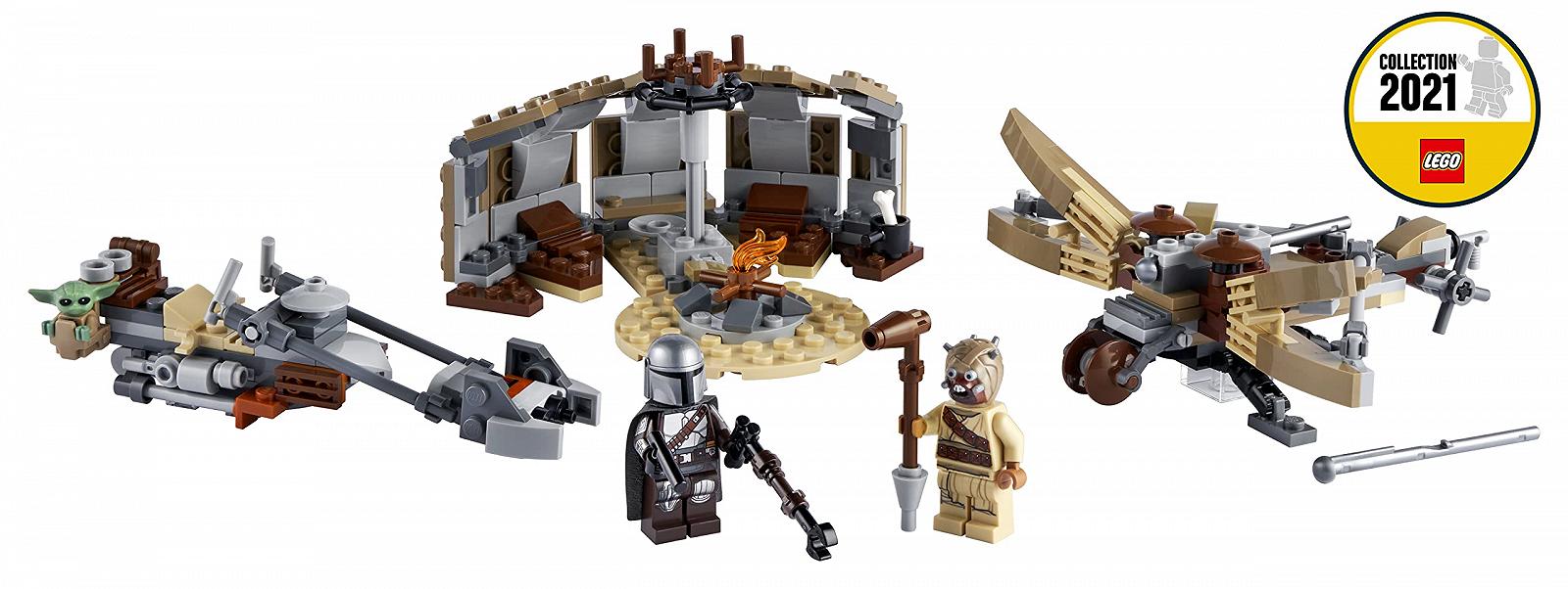 Конструктор LEGO Star Wars 75299 Trouble on Tatooine с фигуркой Малыша Йоды, Season 2, Playset, фото №4