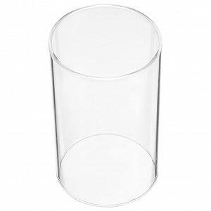 Подсвечник Ciieeo Shade Glass Cylinder Bottomless Cylinder Sleeve Hurricane Chimney Pipe Candle Cover Стекло High Borosilicate - Фото 1
