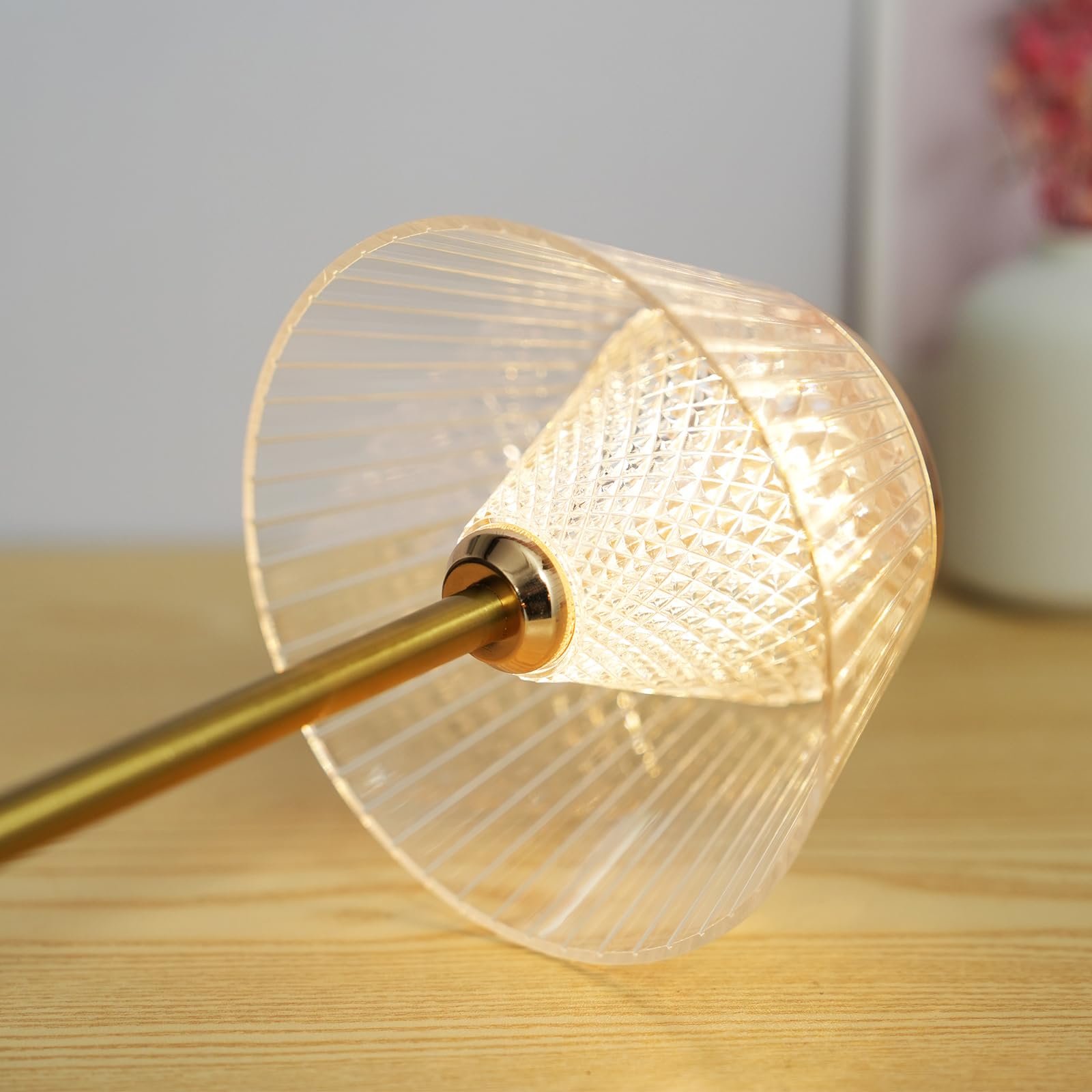 Настільна лампа ACAGALA LED Crystal Акумуляторна Сенсорна, фото №7