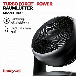 Вентилятор Honeywell Turbo HT-900E, черный synthetic.ua - Фото 1