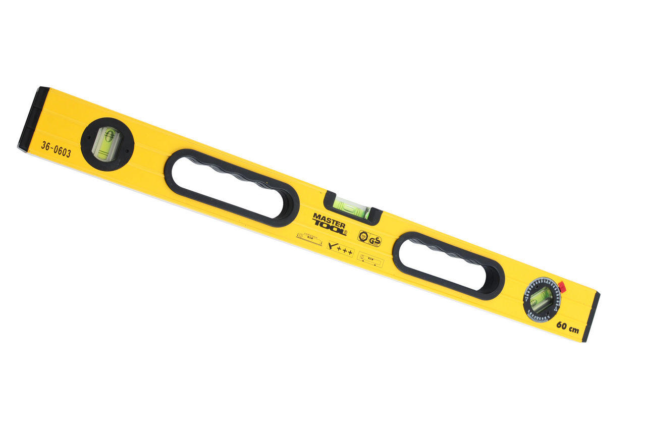 Рівень Mastertool - 1500 мм, з поворотною капсулою (36-1503), фото №1