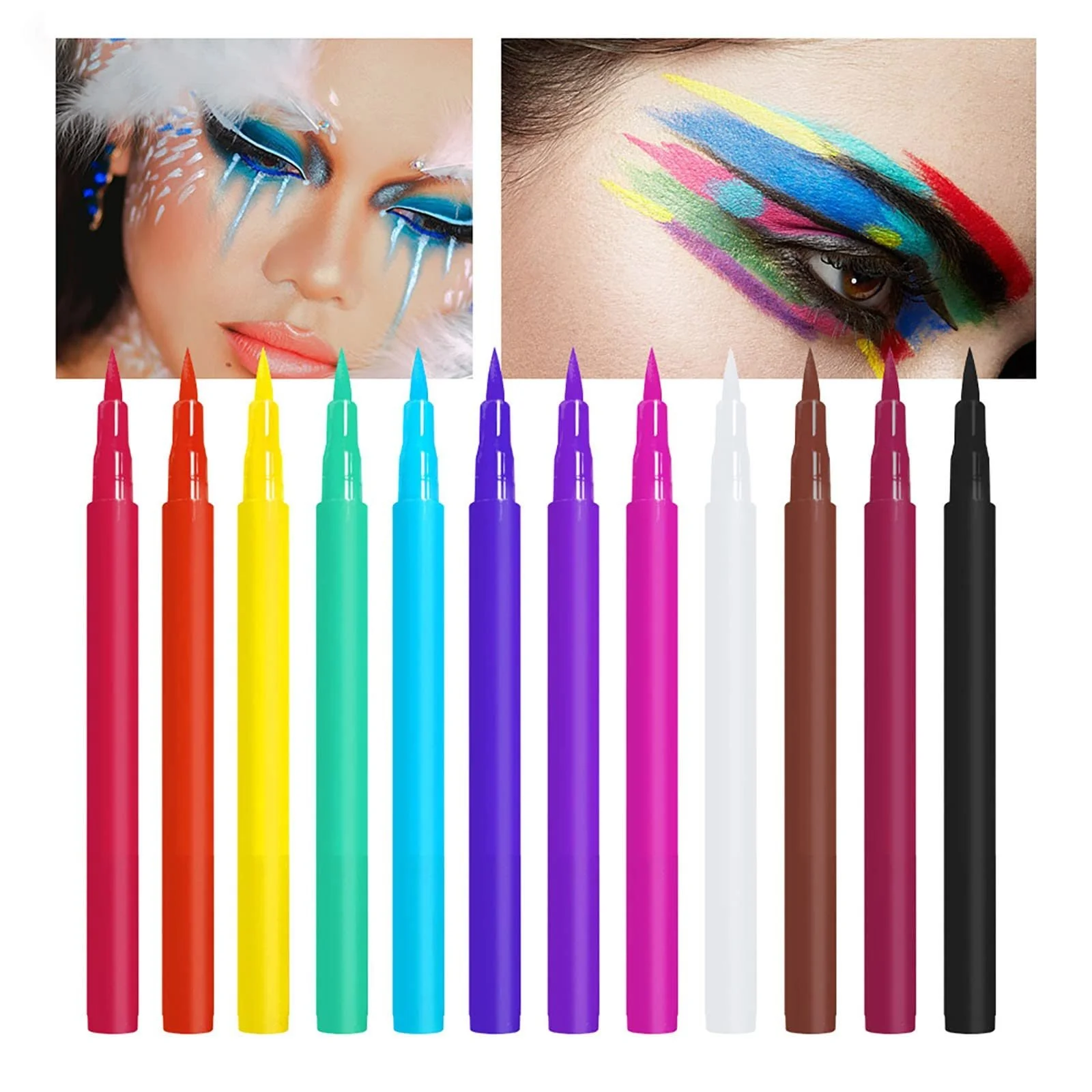 Рідка Підводка для очей, стійка, гладка, 2 мл, фото №6