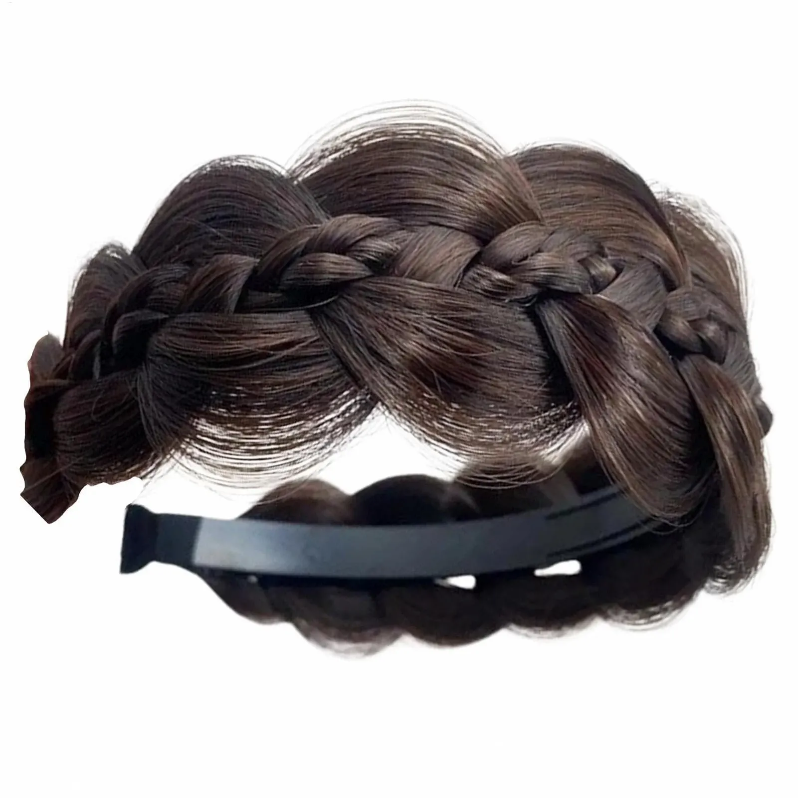 Обруч плетений Braided Широкий ялинка з зубцями аксесуари для волосся, фото №8