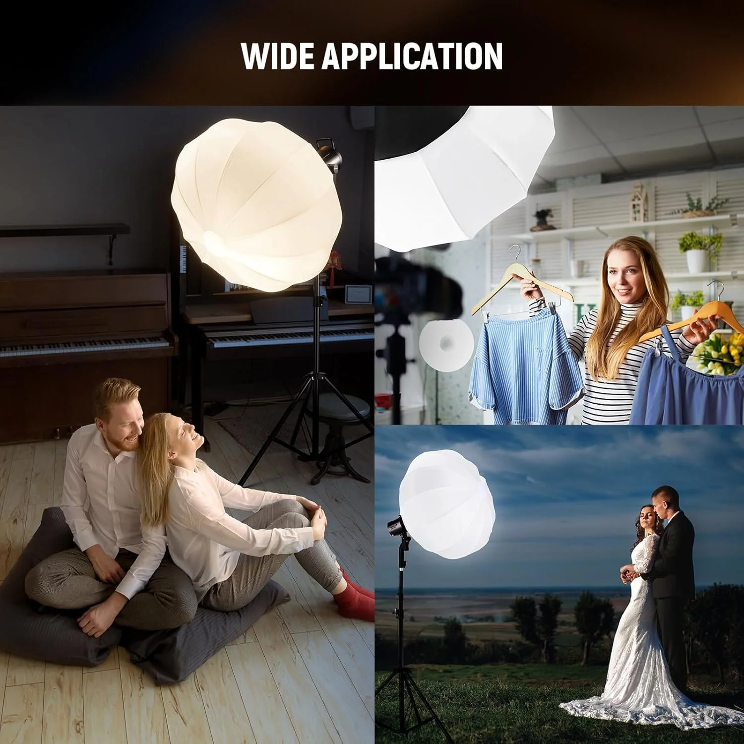 Софтбокс Neewer NS26L / 65 см / Білий, фото №7