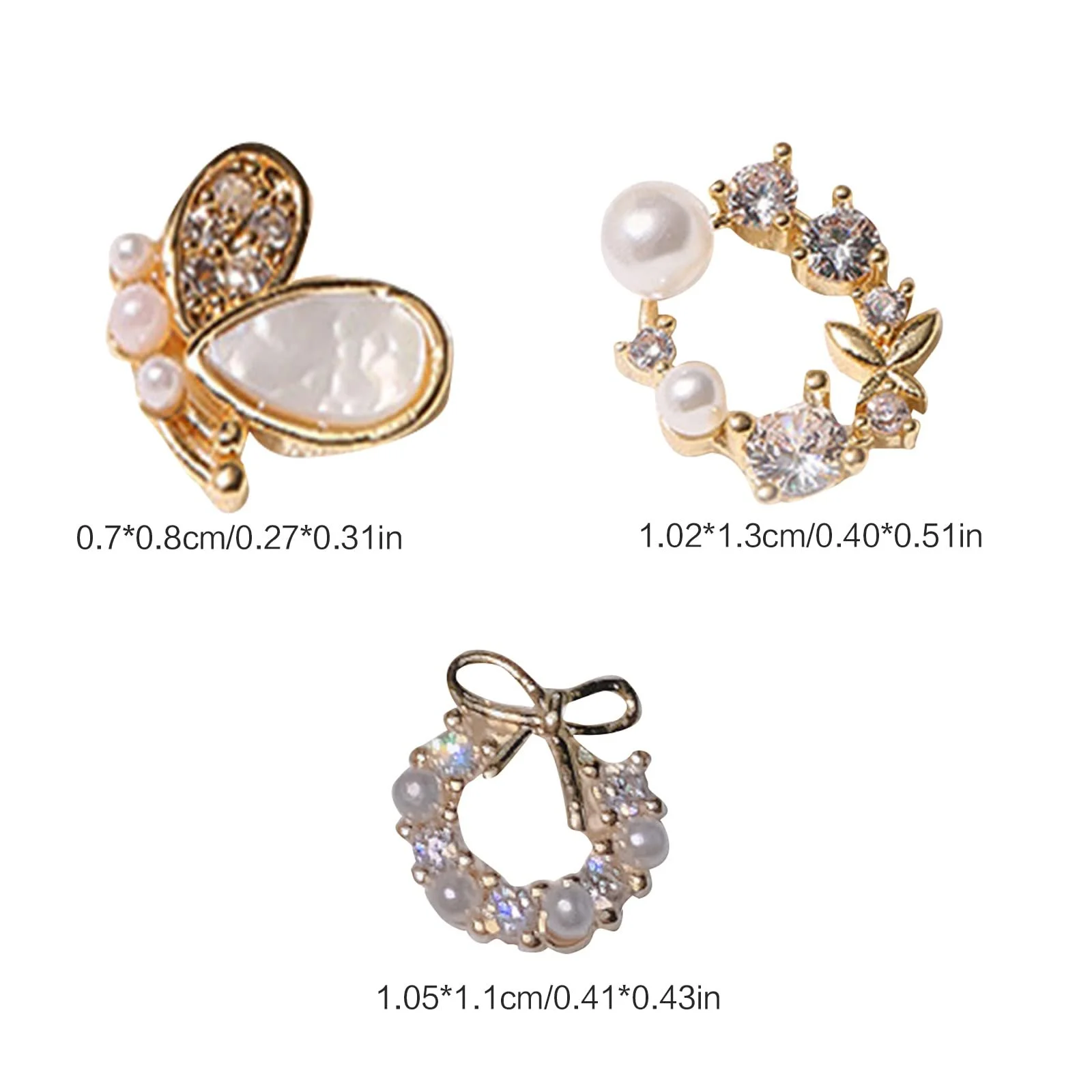 3D Декор для нігтів Корона, фото №5