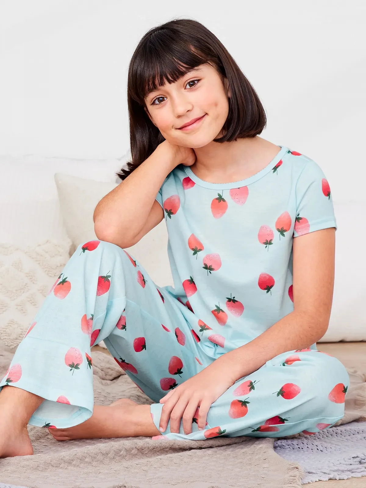 Комплект пижам для девочек Simple Joys by Carter's (2 шт. в упаковке), фото №2 Комплект пижам для девочек Simple Joys by Carter's (2 шт. в упаковке), фото №2