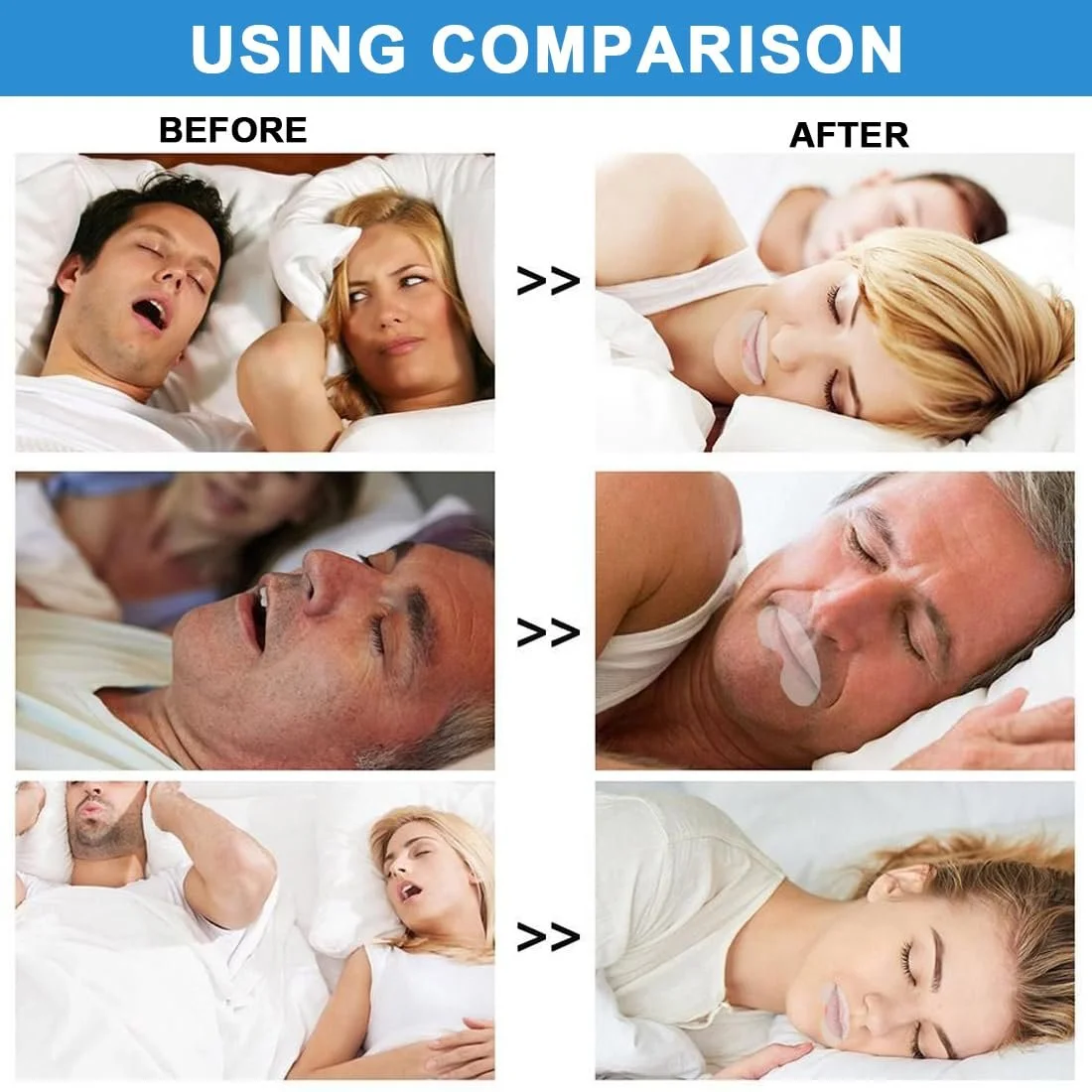 Пластыри для сна на рот, 90 шт. Стоперы от храпа, фото №3