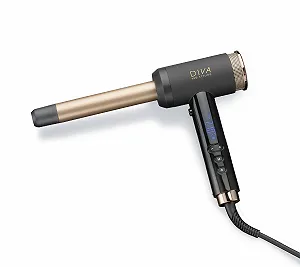 Стайлер для завивки волос Diva Pro Styling Air Curl керамический легкий с пропиткой маслами MAK (макадамия, арган и кератин) - Фото 1