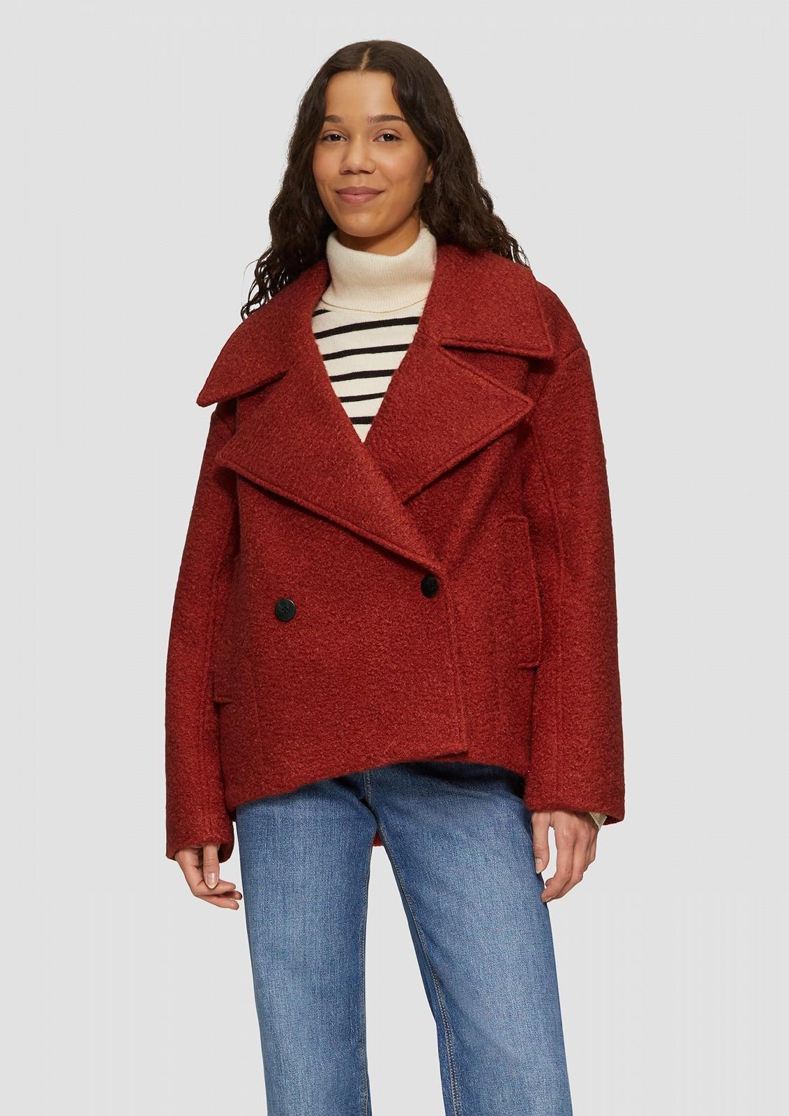 Піджак QS Oversized Bouclé Caban, фото №3