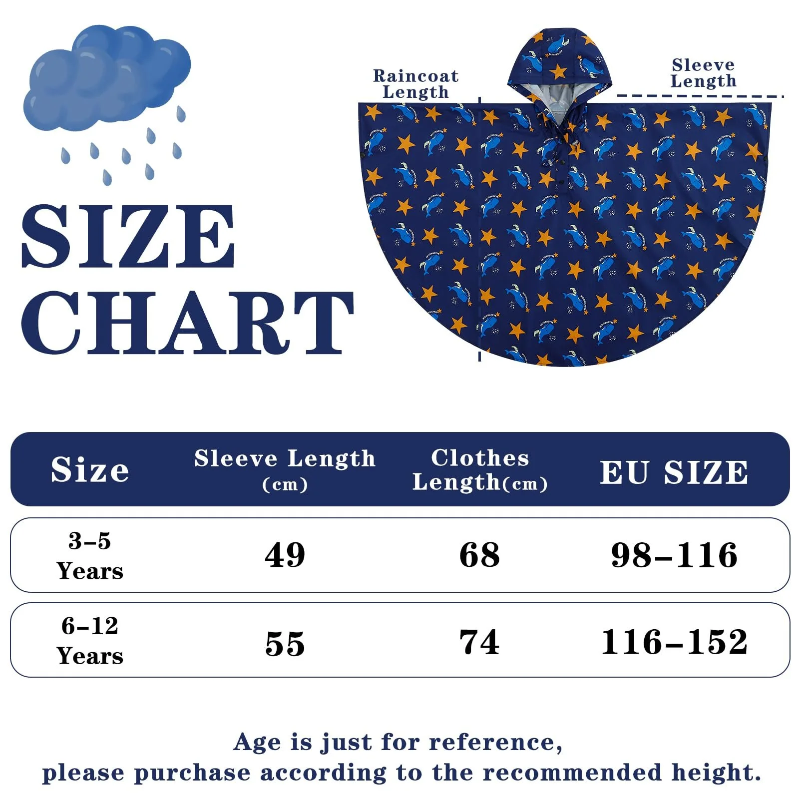 Дождевой плащ KAKU NANU Детский, фото №7 Дождевой плащ KAKU NANU Детский, фото №7