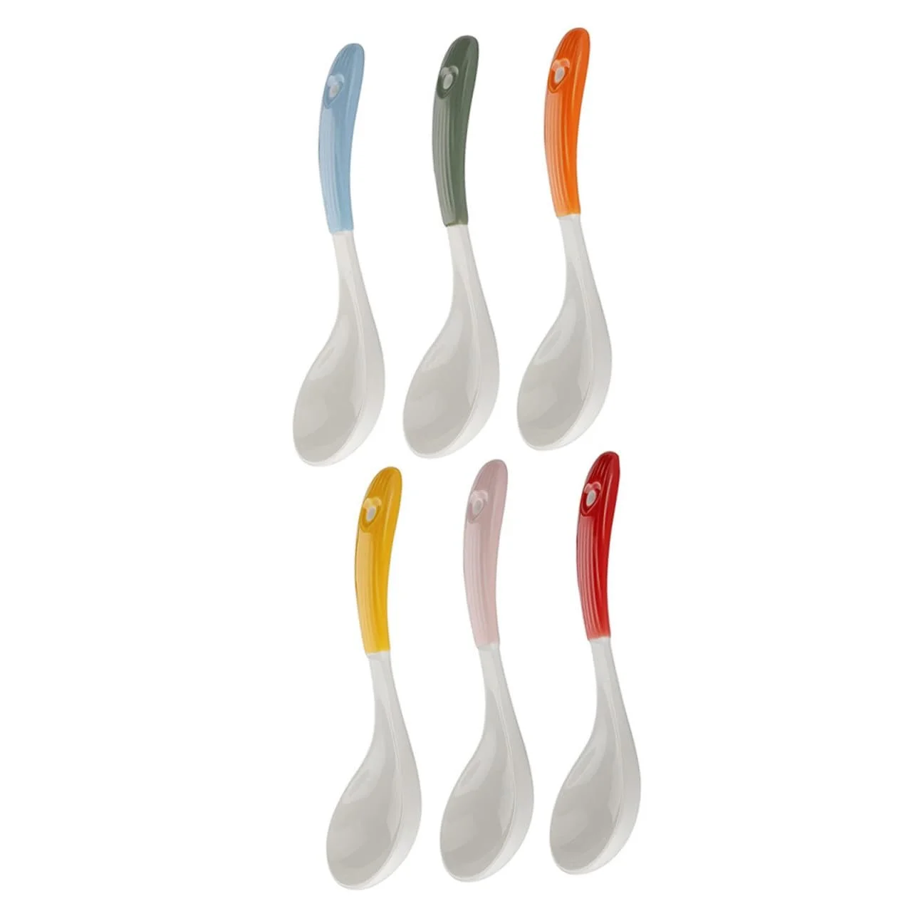 Ложка керамічна Ipetboom набір 6 штук, фото №1