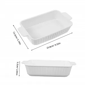 Форма для запікання SOLUSTRE керамічна з подвійними ручками synthetic.ua - Фото 1