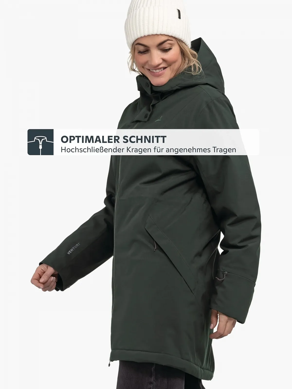 Жіноча Парка Schöffel Crivat WMS Водонепроникна та дихаюча Зимова, фото №2 Жіноча Парка Schöffel Crivat WMS Водонепроникна та дихаюча Зимова, фото №2