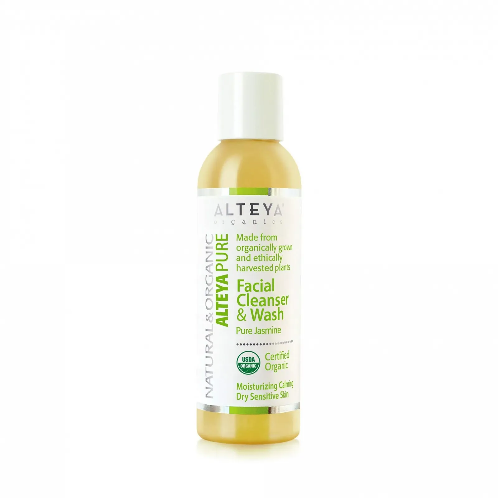 Органическое средство для умывания Alteya Organic Pure Jasmine, 150 мл для сухой чувствительной кожи, фото №1