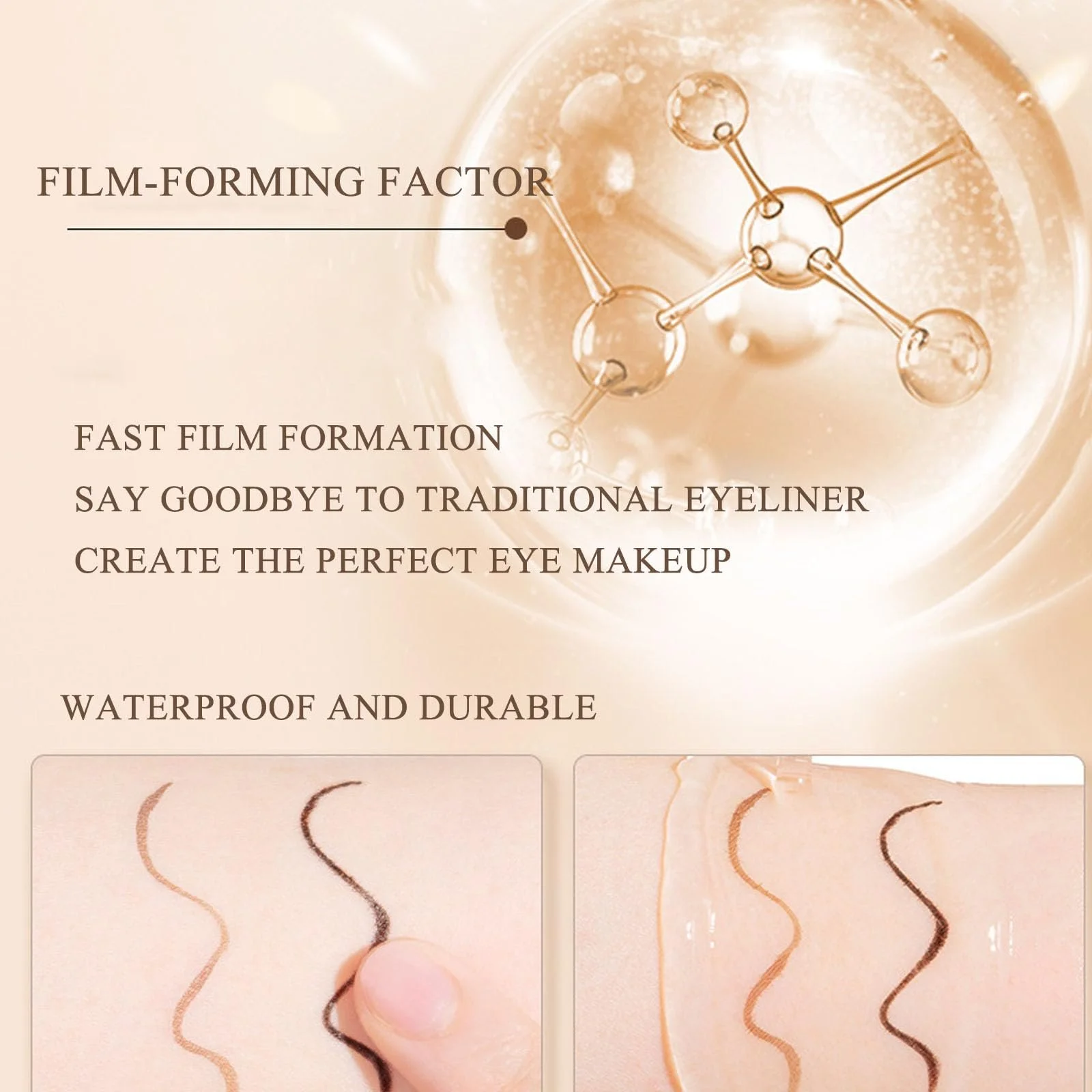 Рідка Підводка для очей Bicolour ультратонка швидковисихаюча водостійка стійка, фото №5 Рідка Підводка для очей Bicolour ультратонка швидковисихаюча водостійка стійка, фото №5