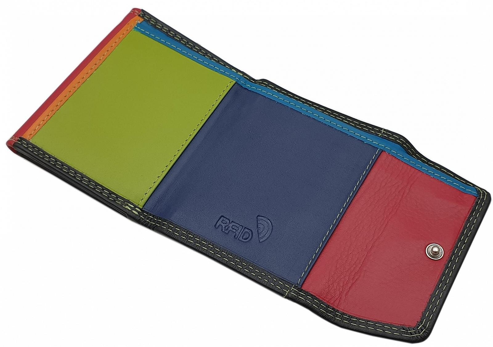 Гаманець Шкіряний myledershop Nappa Multicoloured, фото №1