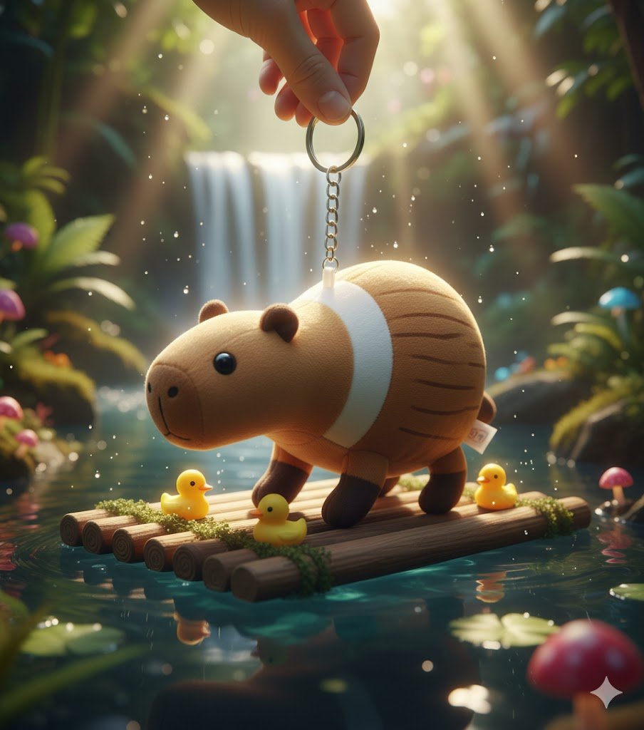 М'яка іграшка-брелок Burbiloni Luriloni Italian Brainrot для дітей 13 см, фото №1