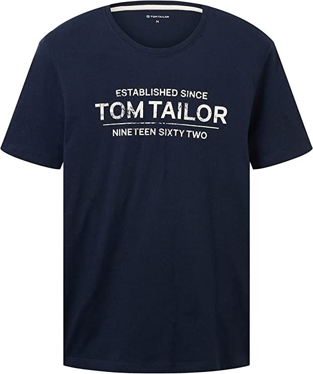 Футболка Tom Tailor 1031877-10302 Темно-синий S, фото №4