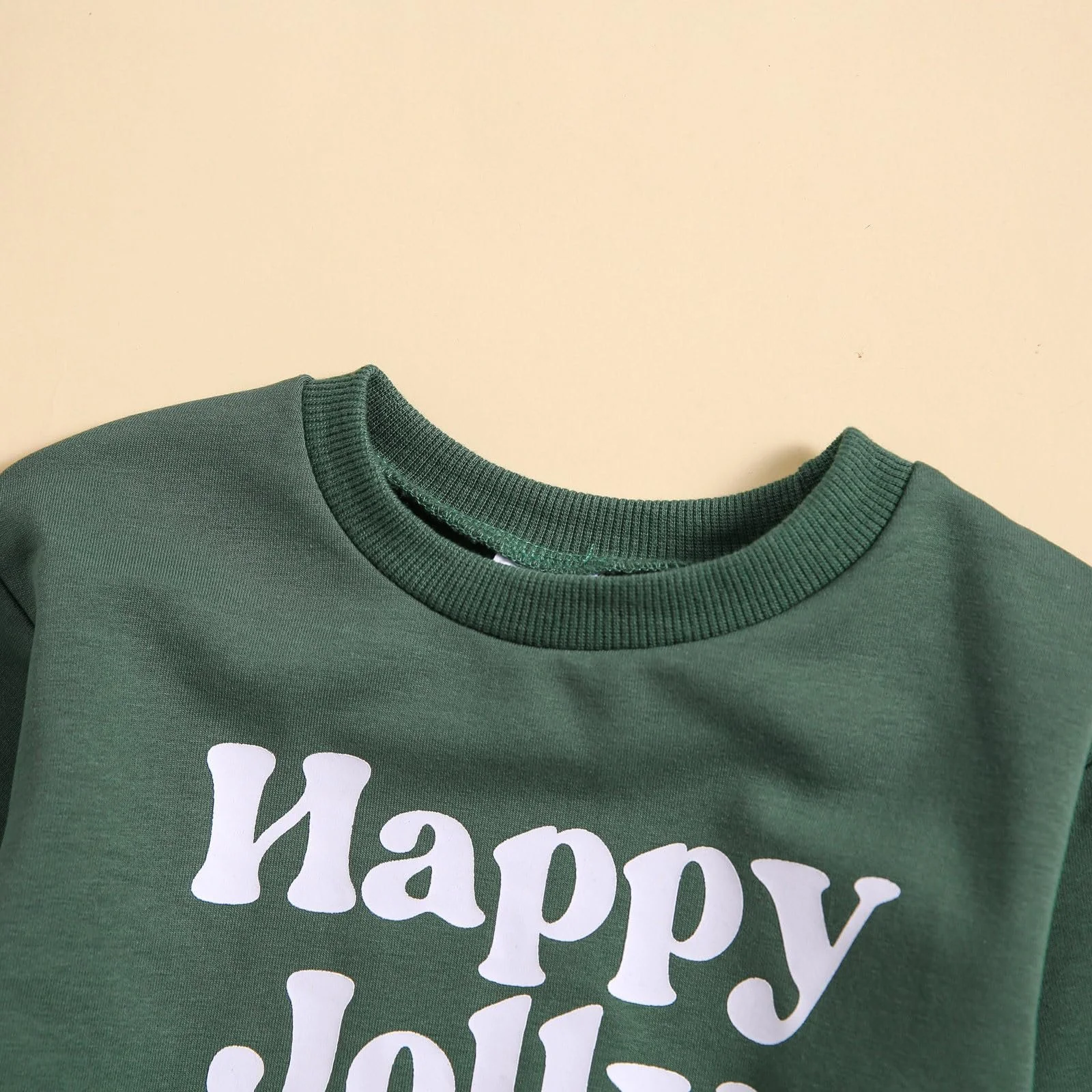 Рождественский джемпер для девочек, малышей, мальчиков и девочек, рождественская футболка с длинными рукавами и буквенным принтом, пуловер, одежда, фото №2