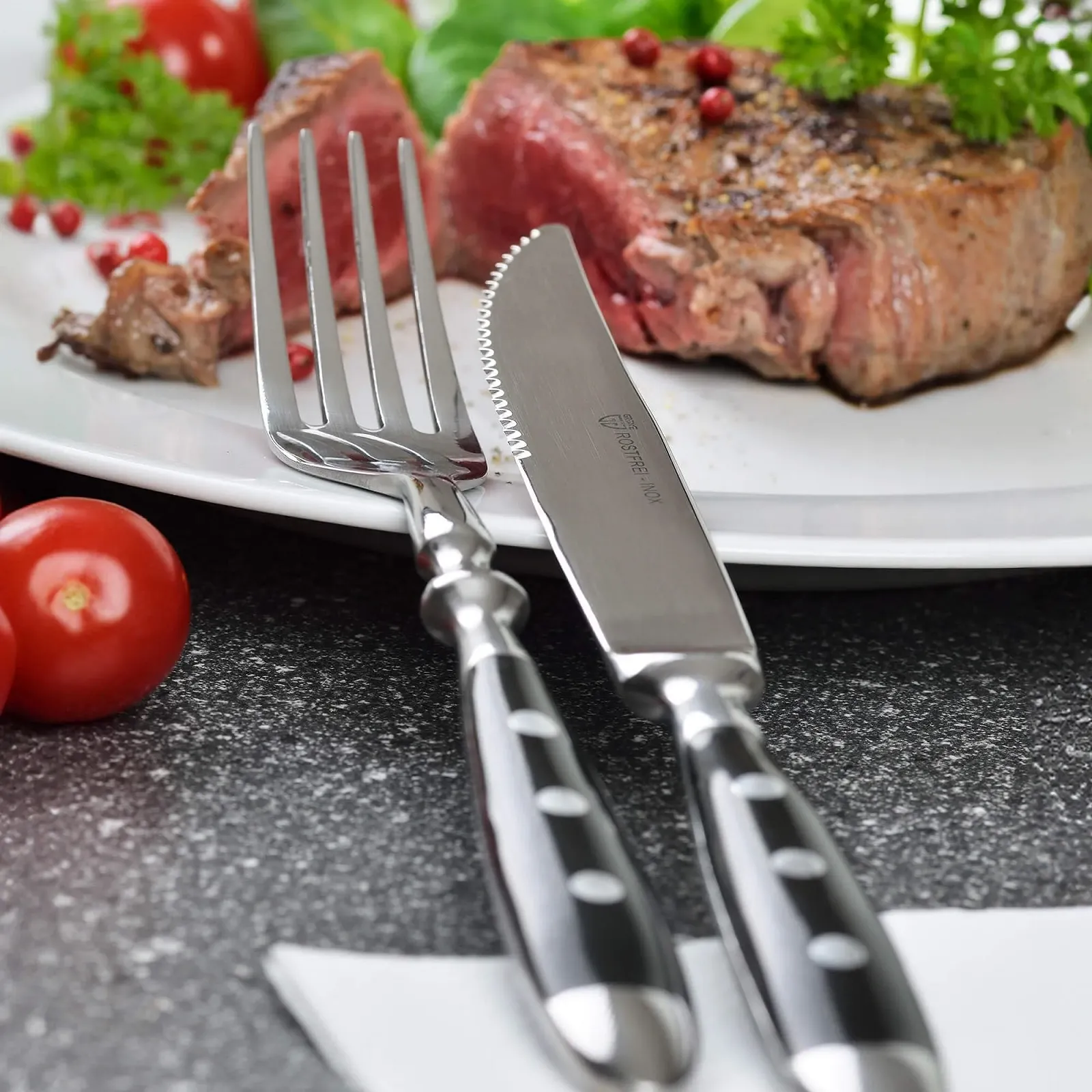 Набір столових приборів для стейка GR", фото №2