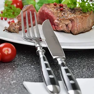 Набір столових приборів для стейка GR" synthetic.ua - Фото 1