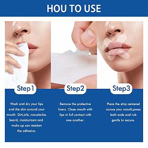 Пластирі для рота проти хропіння (X-подібні) 150 штук - Фото 1